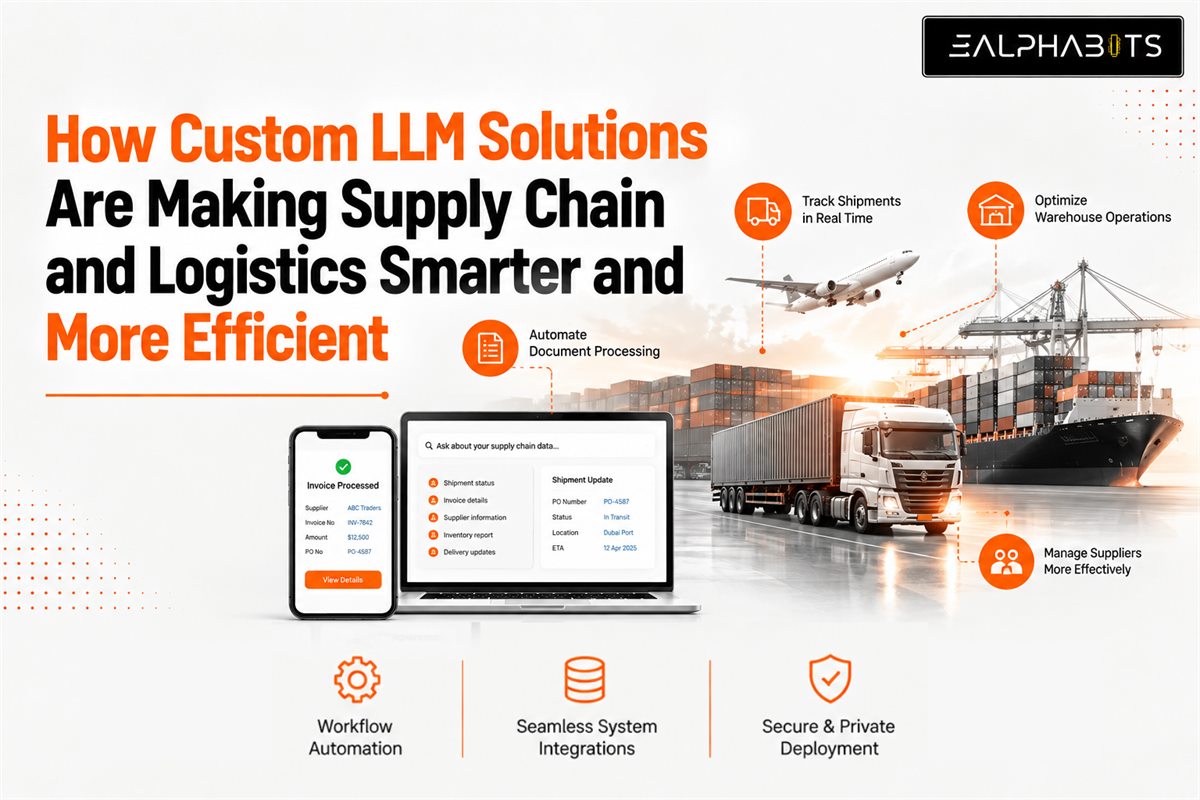 How Custom LLM Solutions Are Making Supply Chain and Logistics Smarter and More Efficient