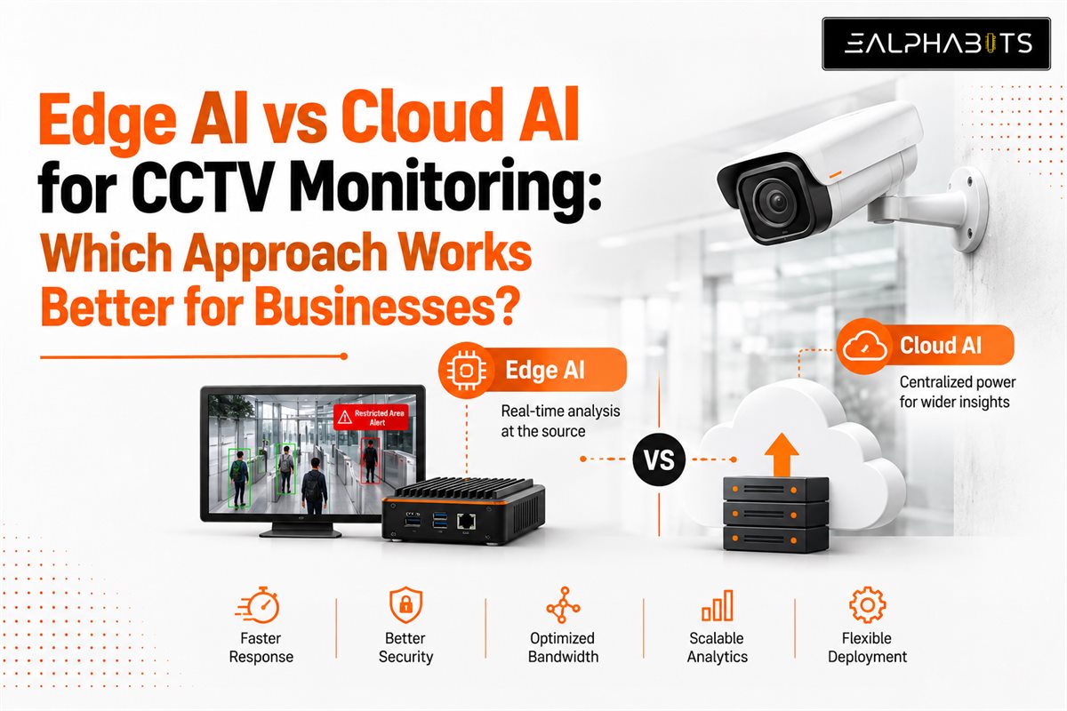Edge AI vs Cloud AI for CCTV Monitoring: Which Approach Works Better for Businesses?
